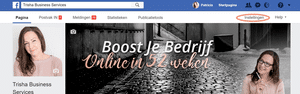 header aanpassen in Facebook